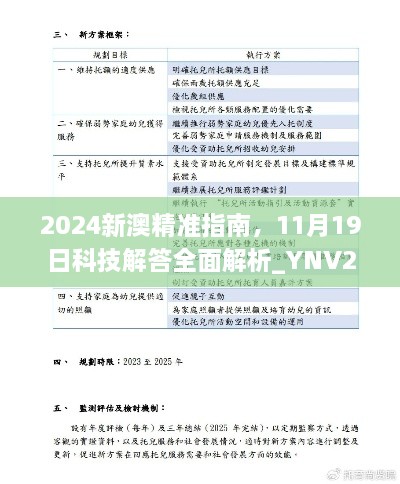 2024新澳精準(zhǔn)指南，11月19日科技解答全面解析_YNV2.45.92原版