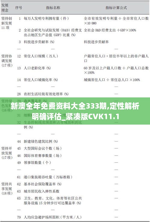 新澳全年免費資料大全333期,定性解析明確評估_緊湊版CVK11.1