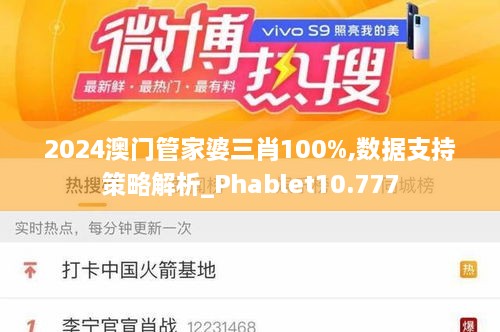 2024澳門(mén)管家婆三肖100%,數(shù)據(jù)支持策略解析_Phablet10.777