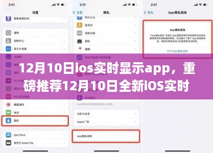 重磅推薦，全新iOS實時顯示App，智能生活助手高效便捷上線