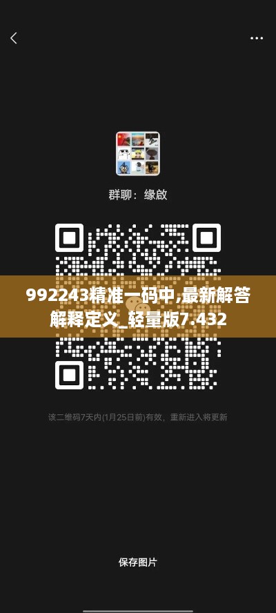 992243精準(zhǔn)一碼中,最新解答解釋定義_輕量版7.432