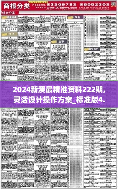 2024新澳最精準(zhǔn)資料222期,靈活設(shè)計操作方案_標(biāo)準(zhǔn)版4.120