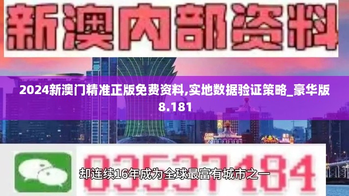 2024新澳門精準(zhǔn)正版免費(fèi)資料,實(shí)地?cái)?shù)據(jù)驗(yàn)證策略_豪華版8.181