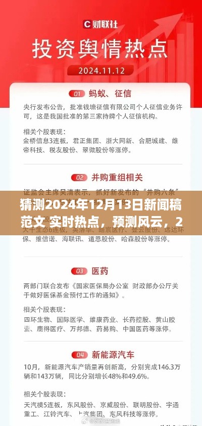 建議，風云展望，預測即將到來的2024年12月13日新聞熱點實時報道。