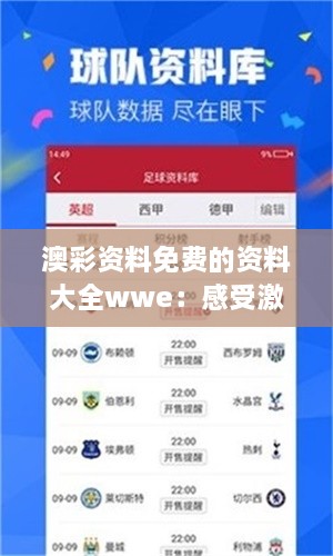 澳彩資料免費(fèi)的資料大全wwe：感受激動(dòng)人心的摔角競技精神