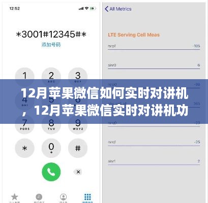 12月蘋果微信實(shí)時(shí)對(duì)講機(jī)功能使用指南，步驟詳解與操作技巧