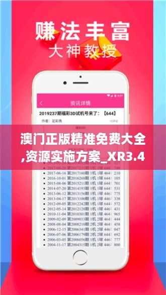 澳門正版精準(zhǔn)免費大全,資源實施方案_XR3.421