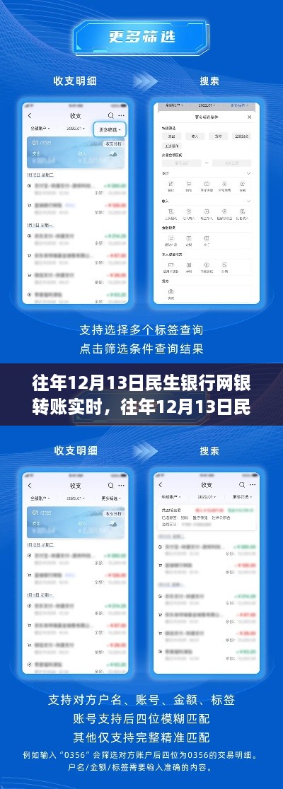 民生銀行網(wǎng)銀轉(zhuǎn)賬實(shí)時(shí)體驗(yàn)，探討往年1月13日的轉(zhuǎn)賬實(shí)時(shí)性及優(yōu)化探討