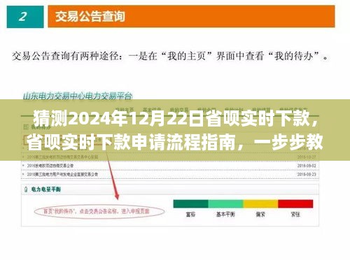 省唄實時下款申請指南，預(yù)測與準(zhǔn)備貸款流程（初學(xué)者與進(jìn)階用戶適用，2024年12月22日最新預(yù)測）