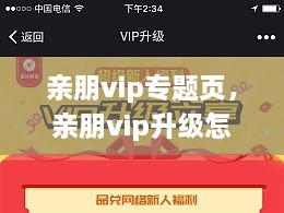 親朋vip專題頁，親朋vip升級怎么領取金幣 