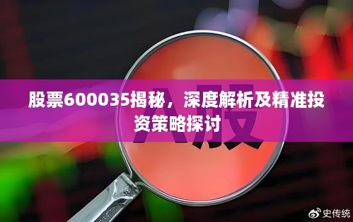 股票600035揭秘，深度解析及精準投資策略探討