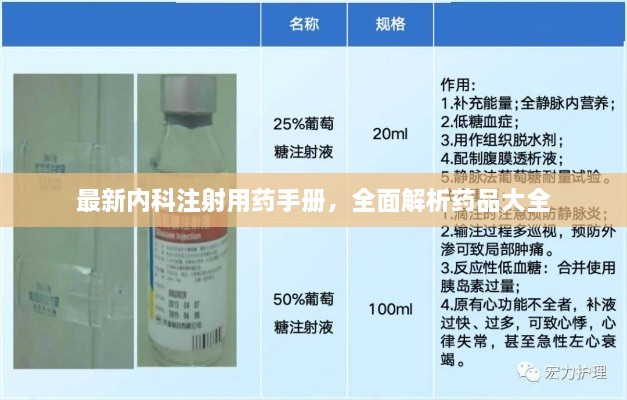 最新內(nèi)科注射用藥手冊(cè)，全面解析藥品大全