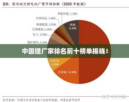 中國鋰廠家排名前十榜單揭曉！