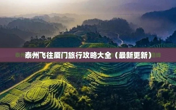 泰州飛往廈門(mén)旅行攻略大全（最新更新）