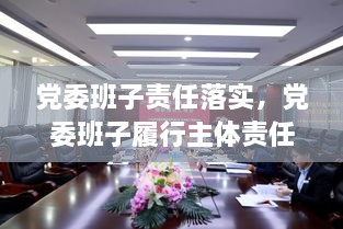 黨委班子責(zé)任落實(shí)，黨委班子履行主體責(zé)任的建議 