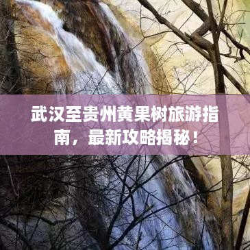 武漢至貴州黃果樹旅游指南，最新攻略揭秘！