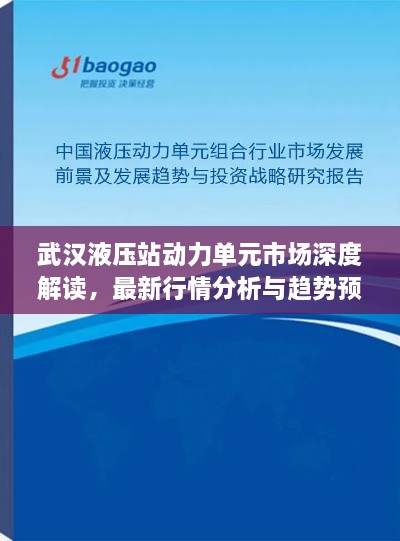 武漢液壓站動力單元市場深度解讀，最新行情分析與趨勢預測