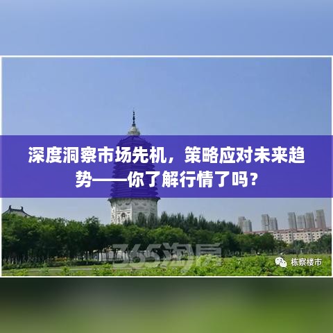 深度洞察市場先機，策略應對未來趨勢——你了解行情了嗎？