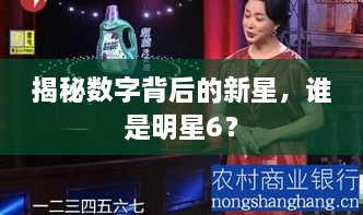 揭秘數(shù)字背后的新星，誰是明星6？